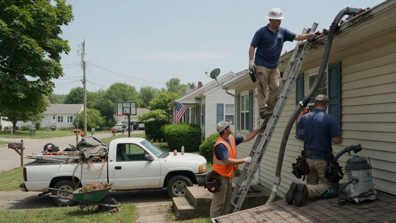 Gutter Installation in White Heath, IL near me